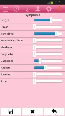 Menstrual Cycle Calendar android App screenshot 5